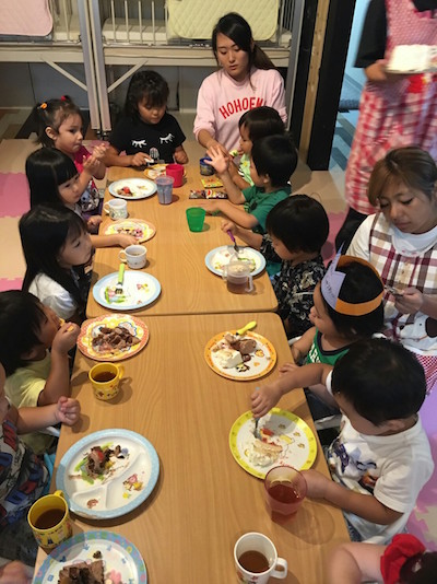 8月お誕生会(^^)