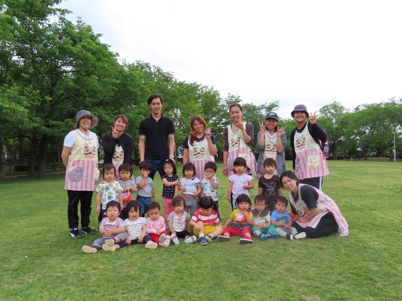 春の遠足🚌洛西浄化センターももぐみ・みかんぐみ&ピクニック🌼新田公園いちごぐみ〜長岡京園〜