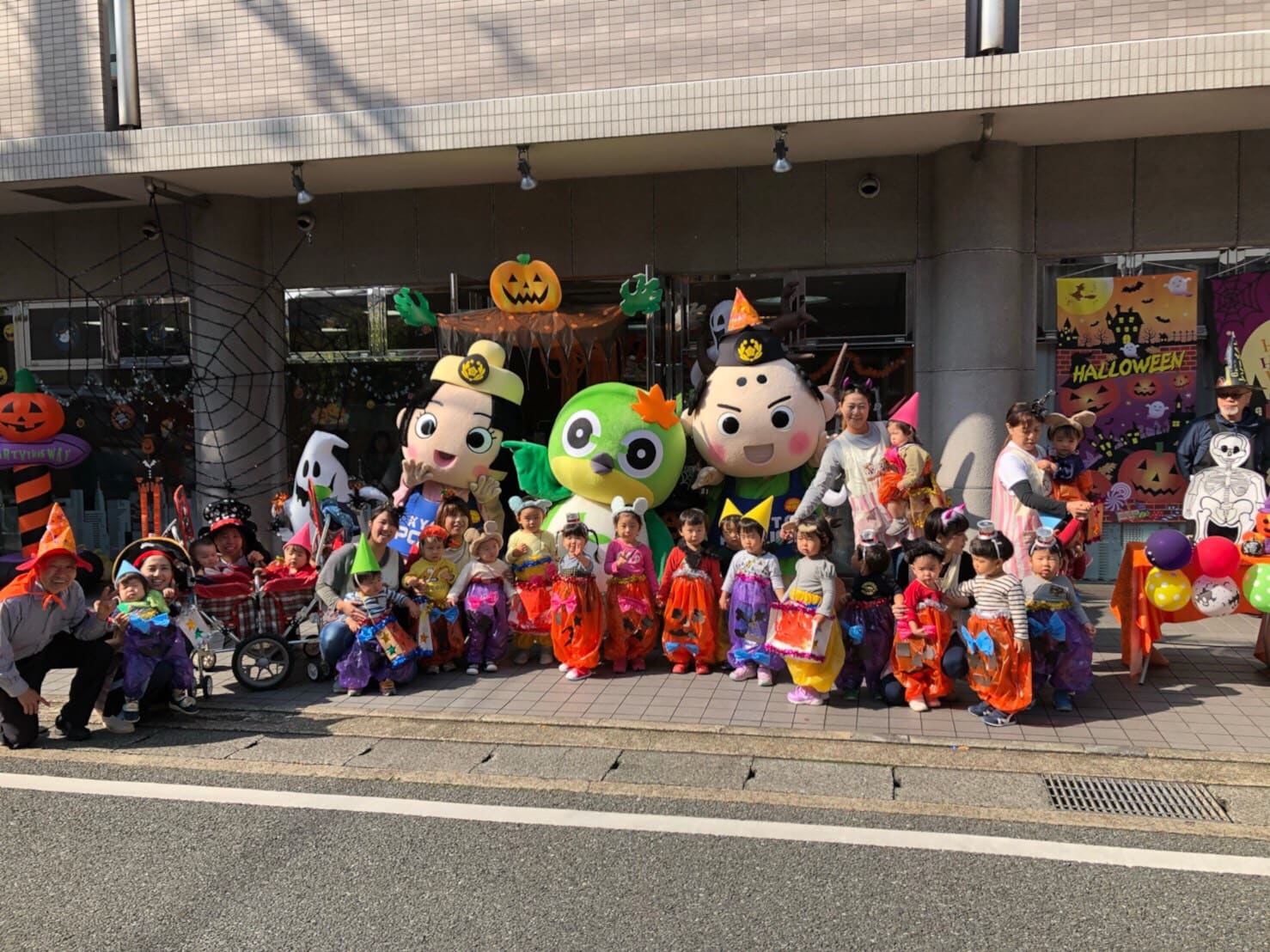 ハロウィンパーティ🎃👻長岡京園