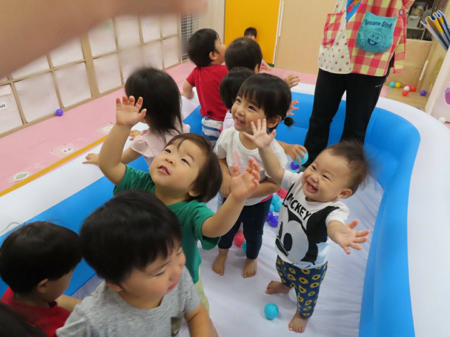 雨が降っても暑くても元気いっぱいの子どもたち☺️～長岡京園～