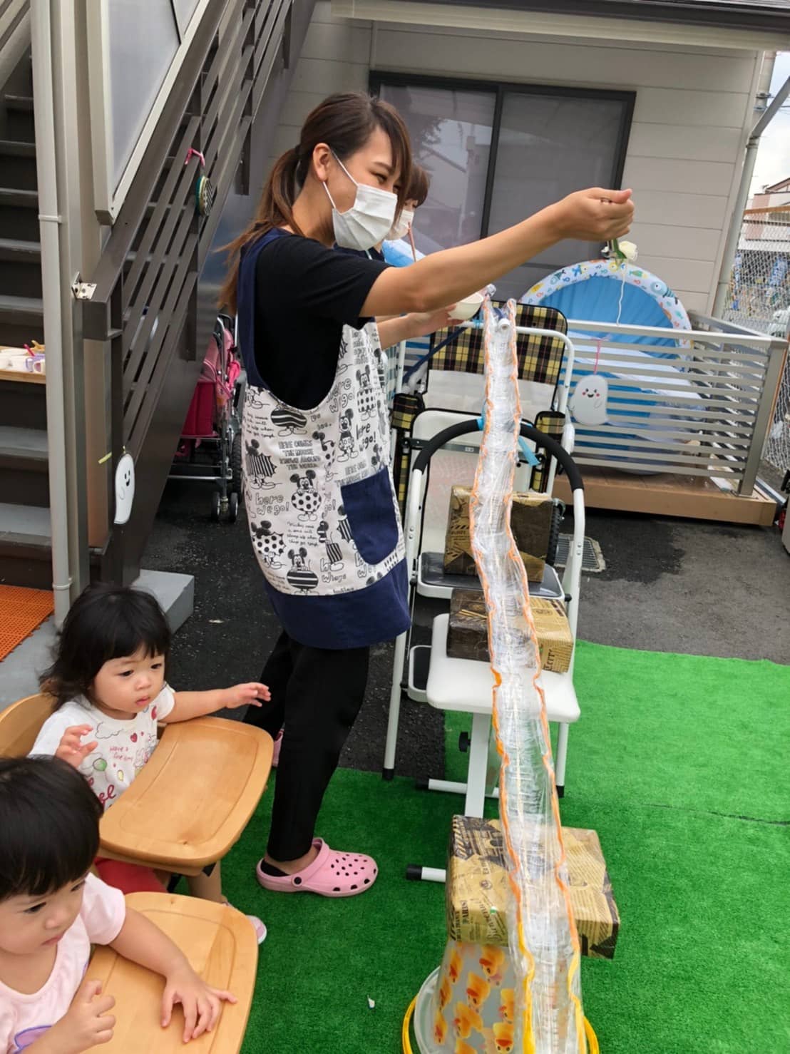 まだまだ夏だ！流しそうめんだ！〜久我園〜