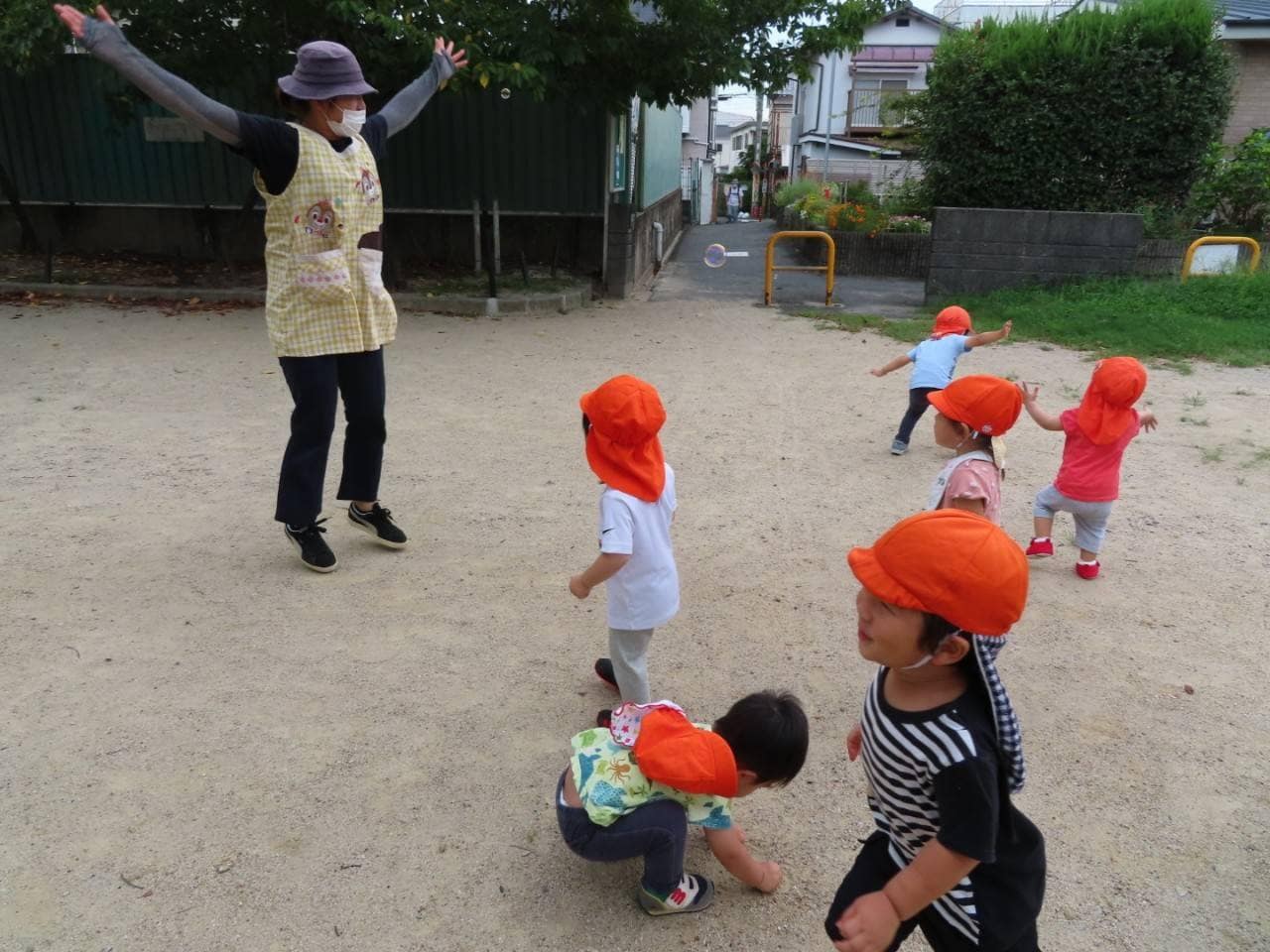 9月🌝戸外での子どもたち🌾🍂長岡京園 キャッチ画像