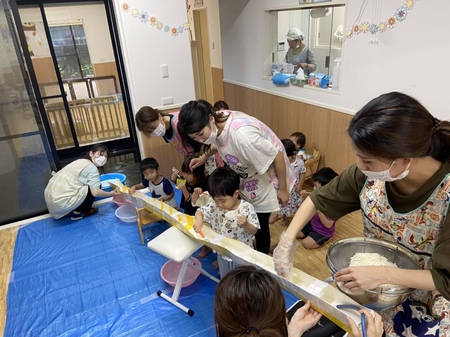 保護中: 流しそうめん👅と8月のお誕生日会🎂 キャッチ画像